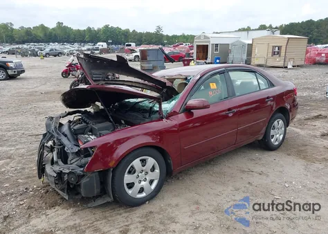 2009 Hyundai Sonata Gls из США, поврежденный, VIN 5NPET46C69H522749
